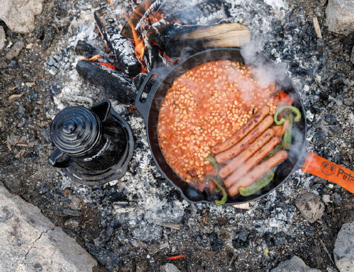 Petromax Feuerpfanne mit Stiel 56,6 x 6,7 x 37 cm